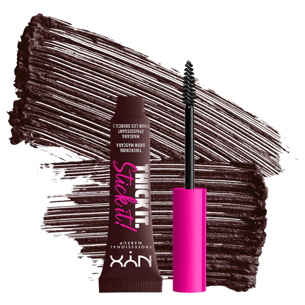 NYX Professional Makeup Thick It Stick It Thickening Brow Gel, Espresso