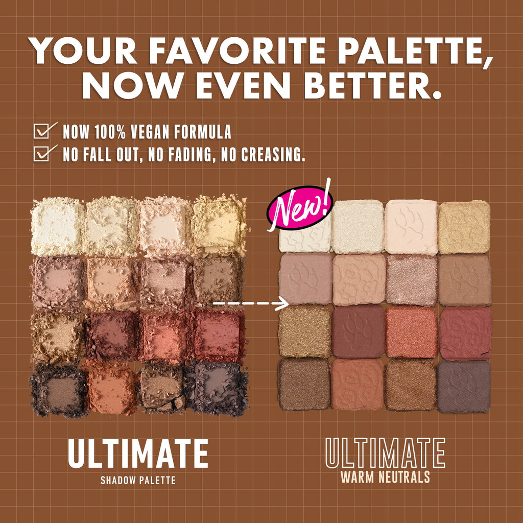 NYX Professional Makeup Ultimate Eye Shadow Palette, Warm Neutrals