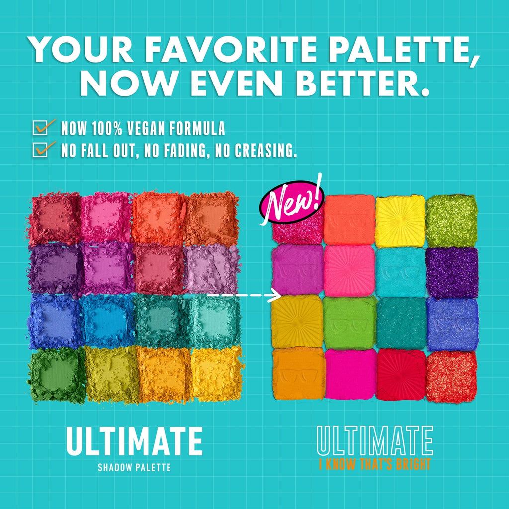 NYX Professional Makeup Ultimate Color Palette, I Know That's Bright