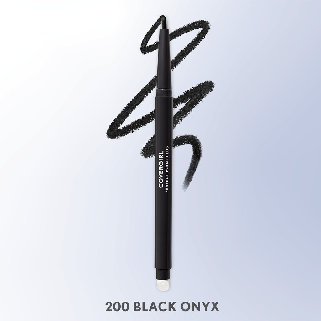 (Value 2-Pack) COVERGIRL Perfect Point Plus Eyeliner, 200 Black Onyx, 0.008 oz