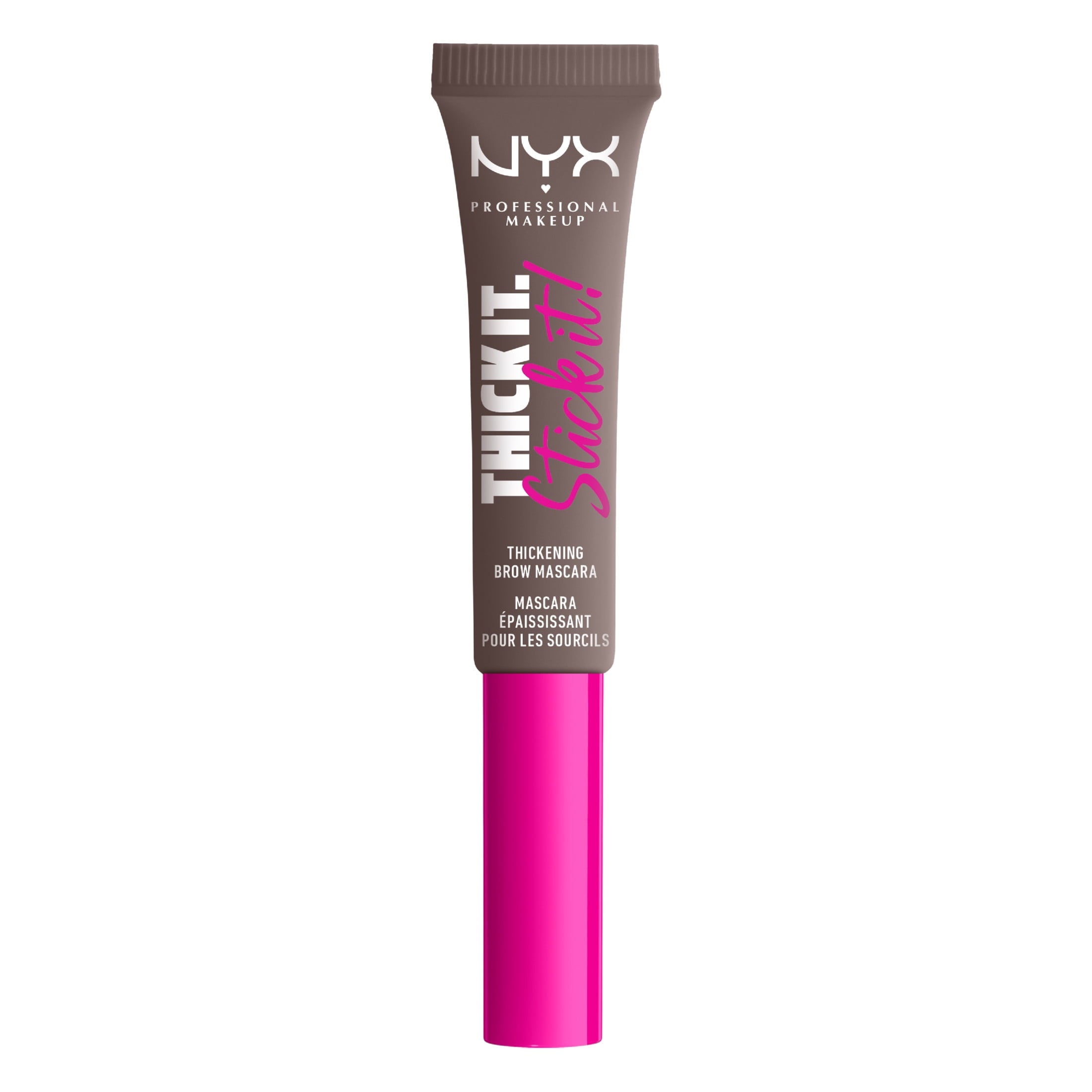 NYX Professional Makeup Thick It Stick It Thickening Brow Gel, Cool Ash Brown
