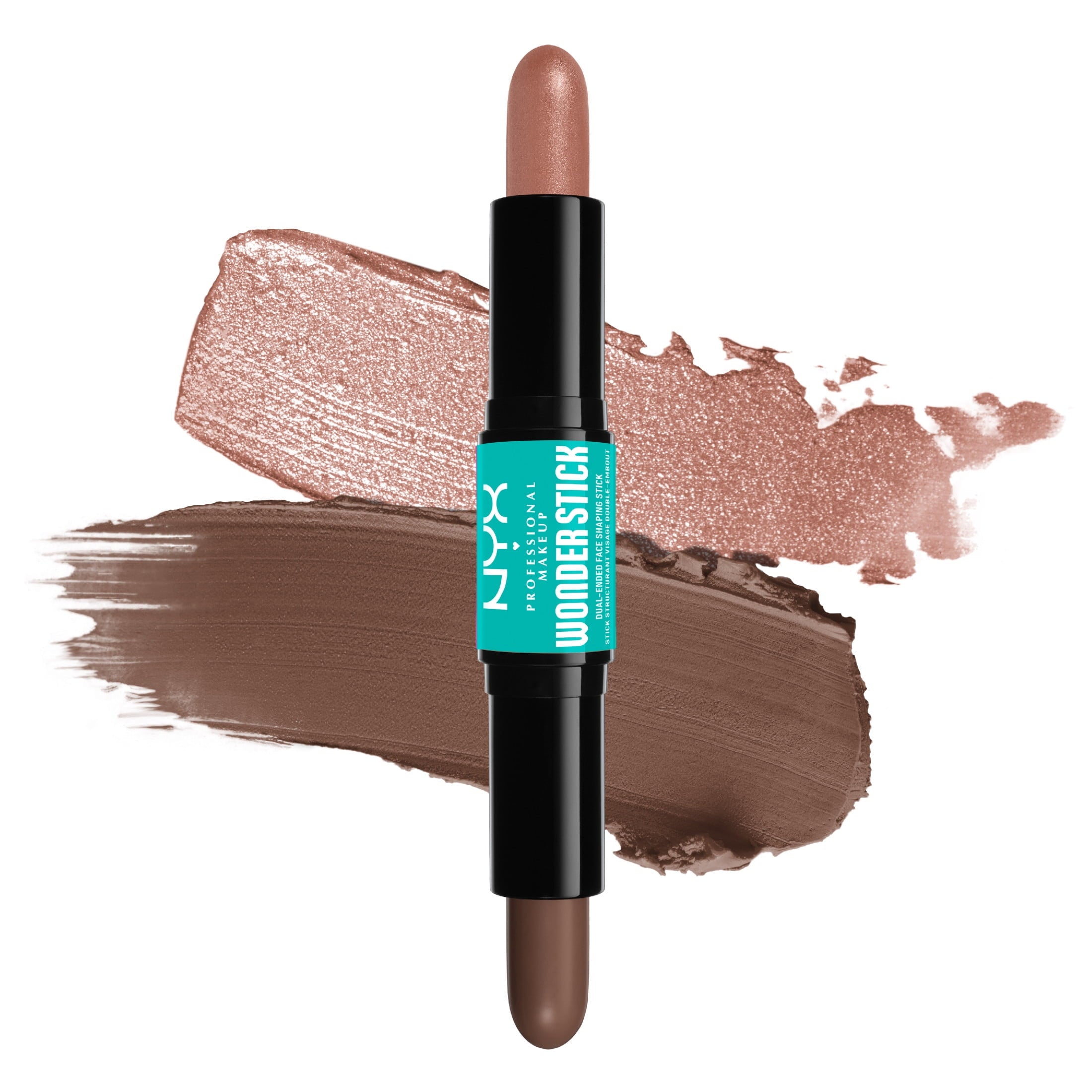 NYX Professional Makeup Wonder Stick, Cream Highlight & Contour Stick, Light Medium