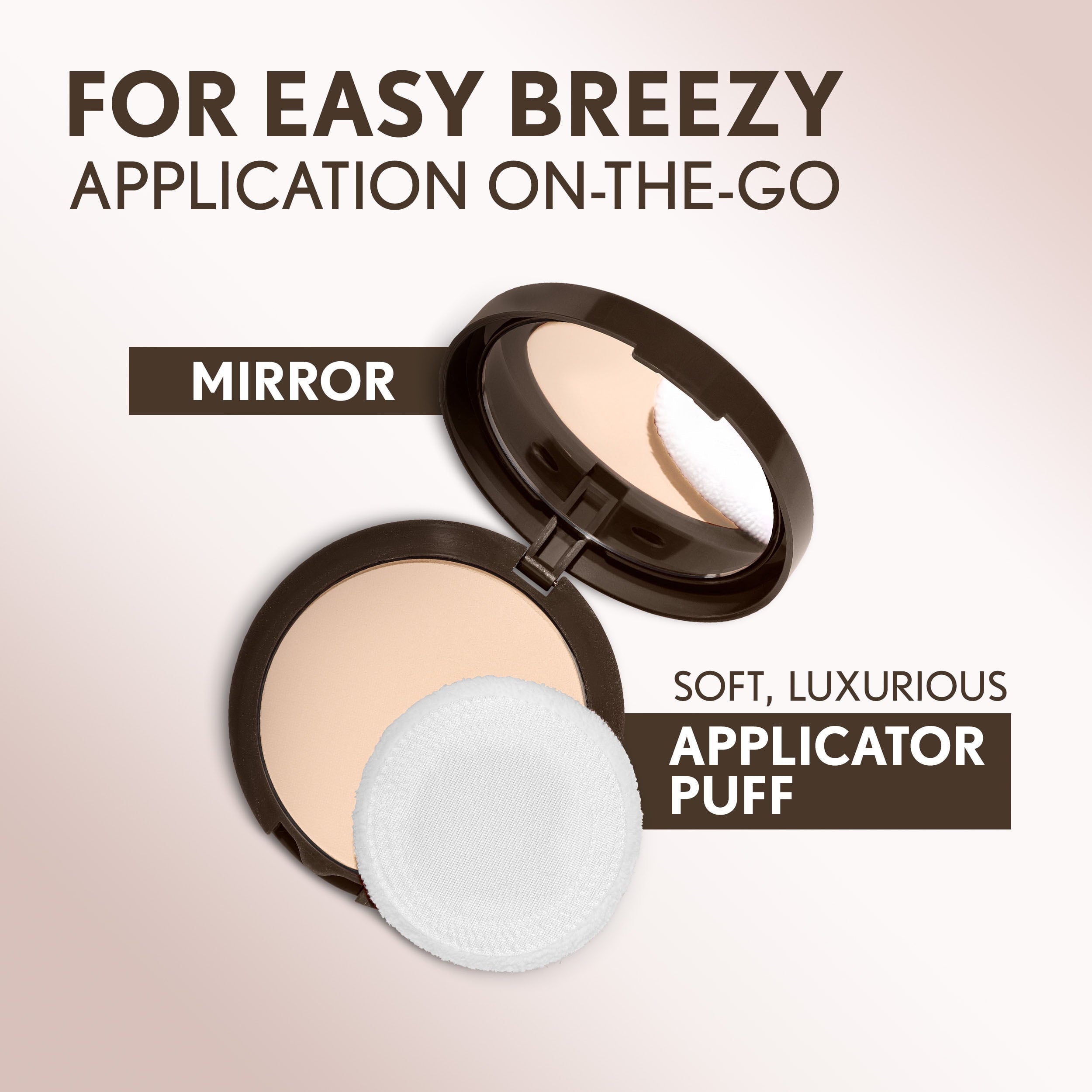 (2 pack) COVERGIRL Clean Invisible Pressed Powder, 110 Classic Ivory, 0.38 oz