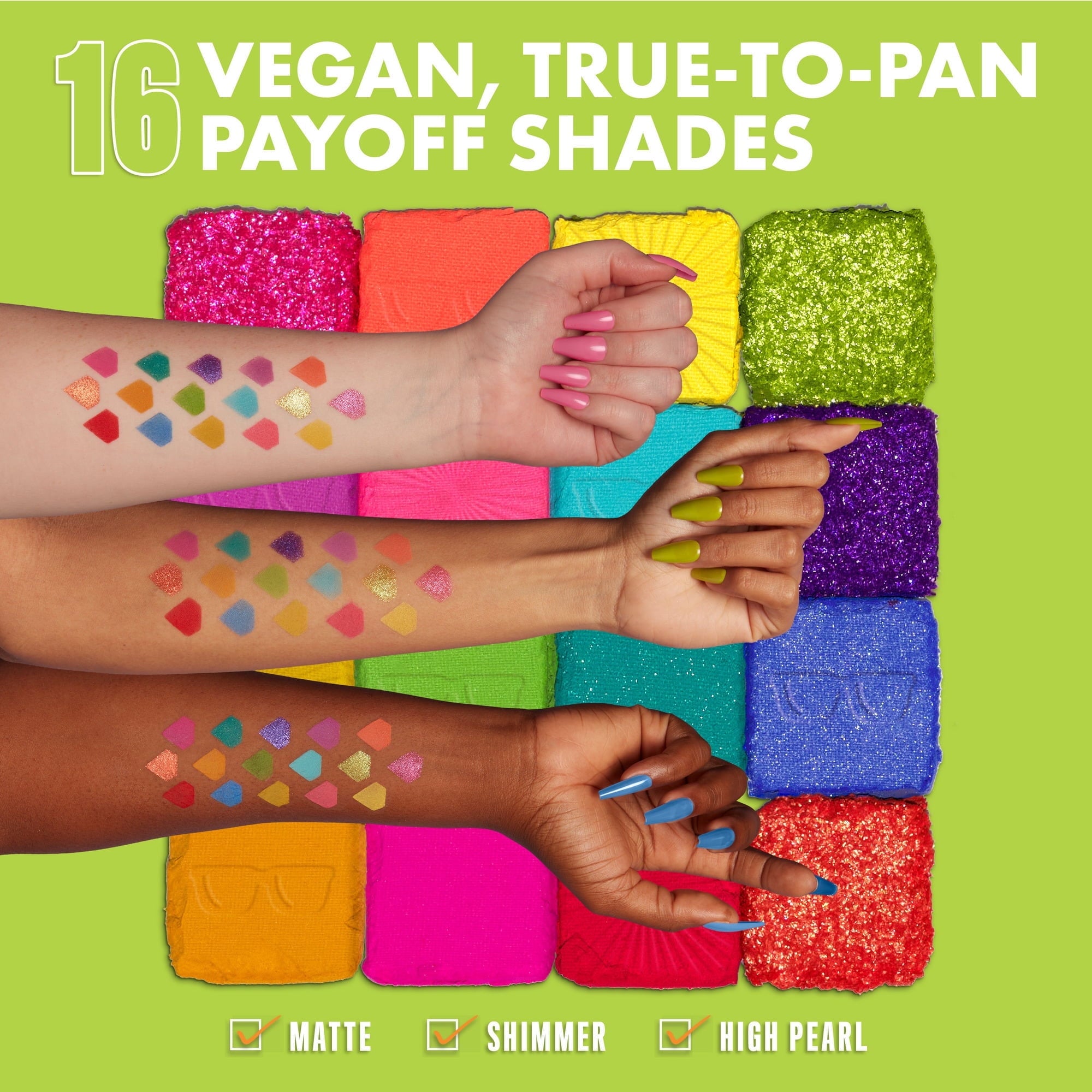NYX Professional Makeup Ultimate Color Palette, I Know That's Bright