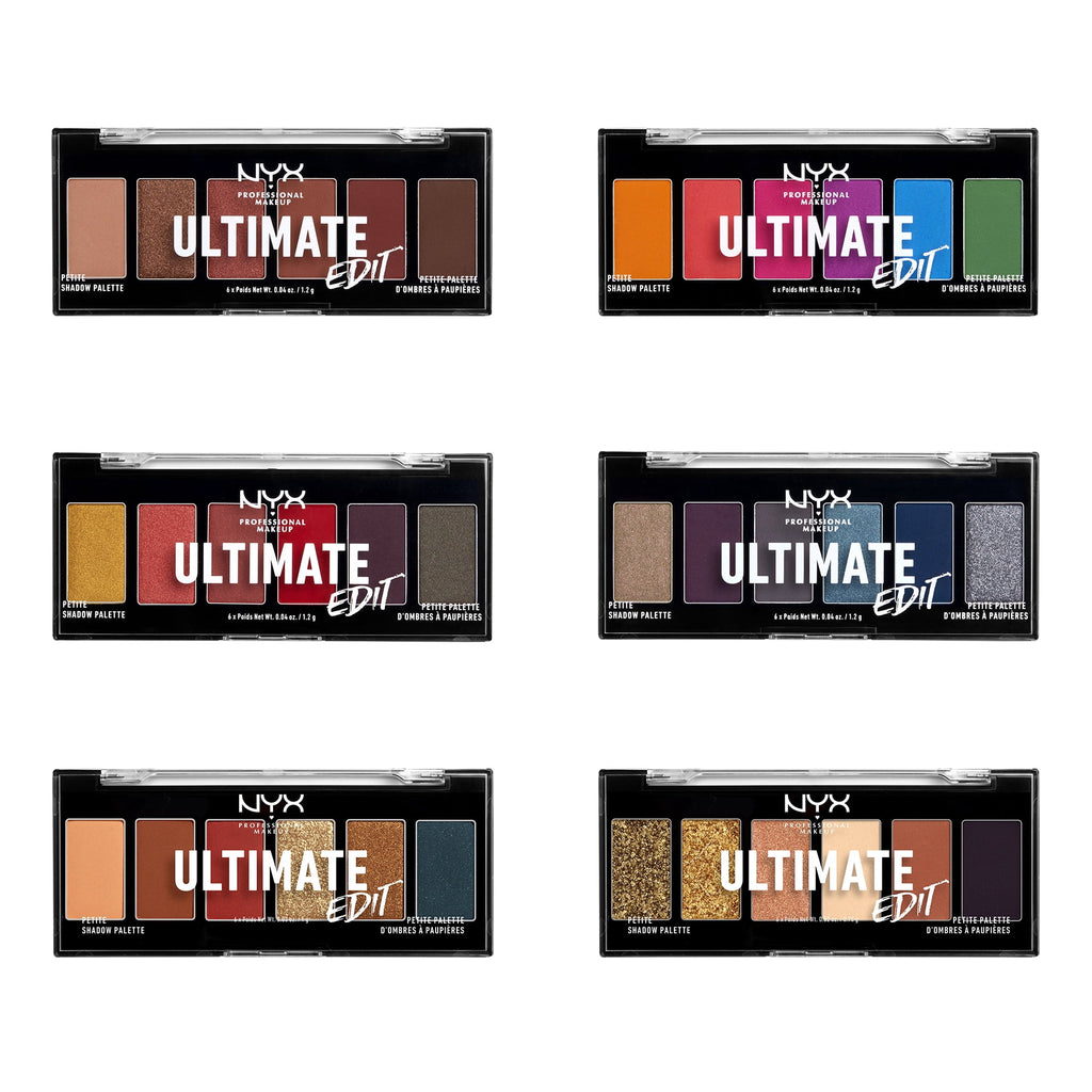 NYX Professional Makeup Ultimate Edit Petite Shadow Palette, Ultimate Utopia
