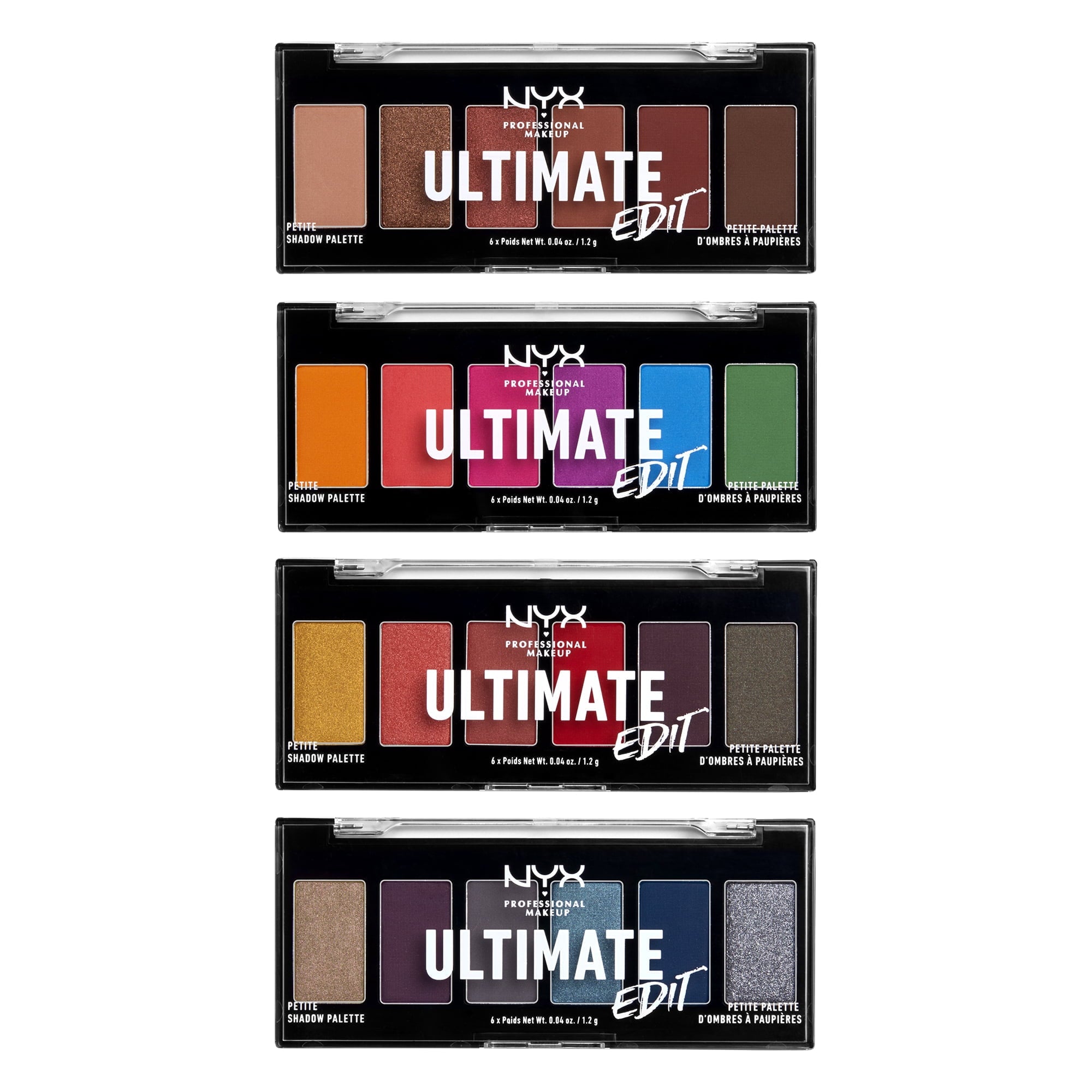 NYX Professional Makeup Ultimate Edit Petite Shadow Palette, Phoenix
