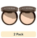 (2 pack) COVERGIRL Clean Invisible Pressed Powder, 105 Ivory, 0.38 oz