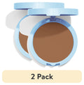 (2 pack) COVERGIRL Clean Matte Pressed Powder, 565 Tawny, 0.35 oz, Face Powder, Oil Free Loose Powder, Matte Finish, Lightweight, Shine Free Formula, Leaves Skin Smooth and Clean