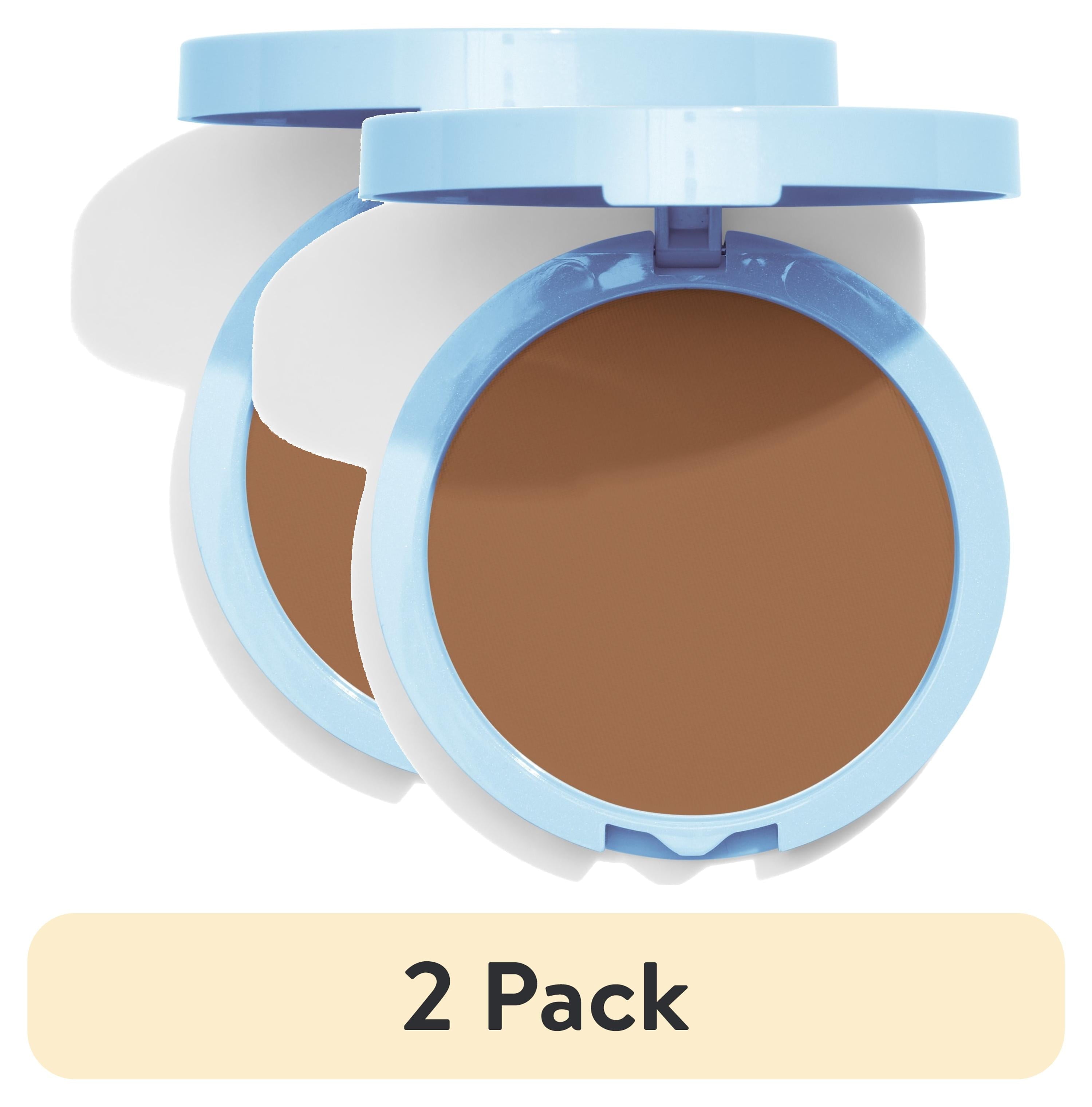(2 pack) COVERGIRL Clean Matte Pressed Powder, 565 Tawny, 0.35 oz, Face Powder, Oil Free Loose Powder, Matte Finish, Lightweight, Shine Free Formula, Leaves Skin Smooth and Clean