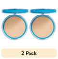 (2 pack) COVERGIRL Clean Matte Pressed Powder,  Shine Free Formula, .35 fl oz
