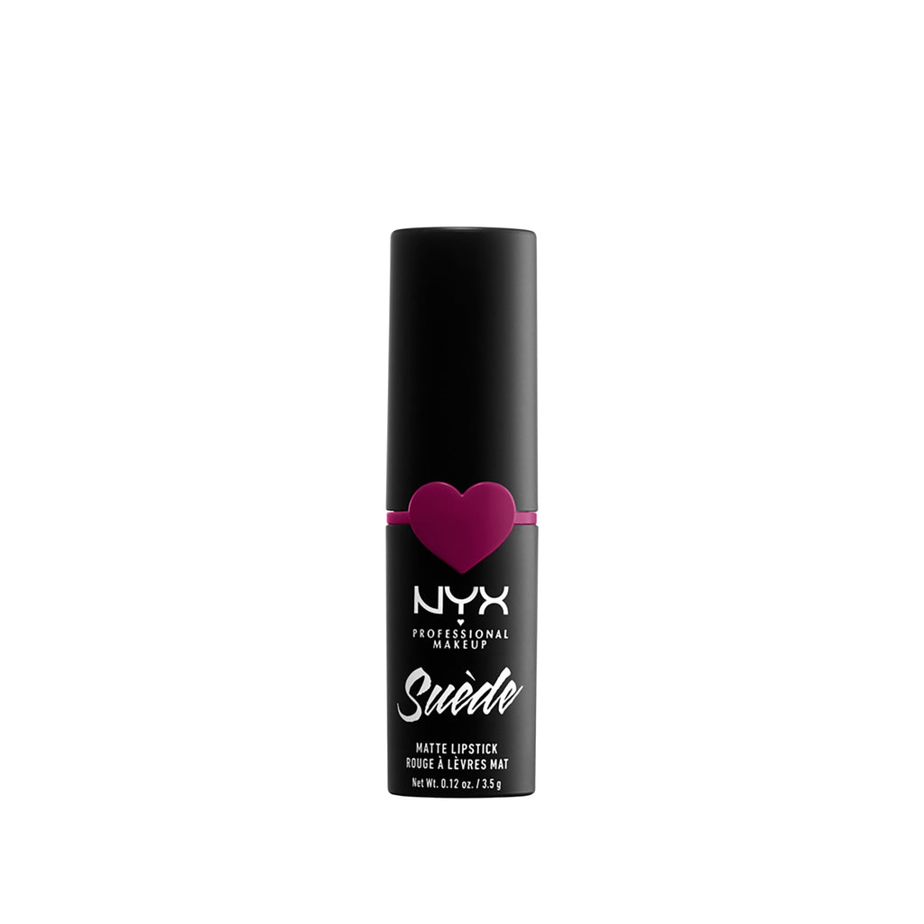 NYX Professional Makeup Suede Matte Lipstick, lightweight vegan formula, Sweet Tooth