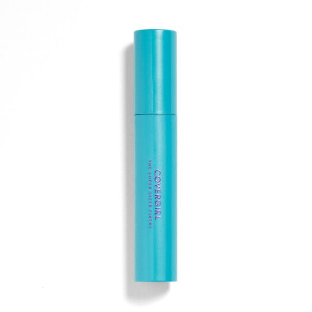 COVERGIRL Super Sizer Fibers Mascara, 815 Brown, 0.44 oz, Lengthening Mascara, Volume and Length Mascara, High Impact, Wide Eye Look