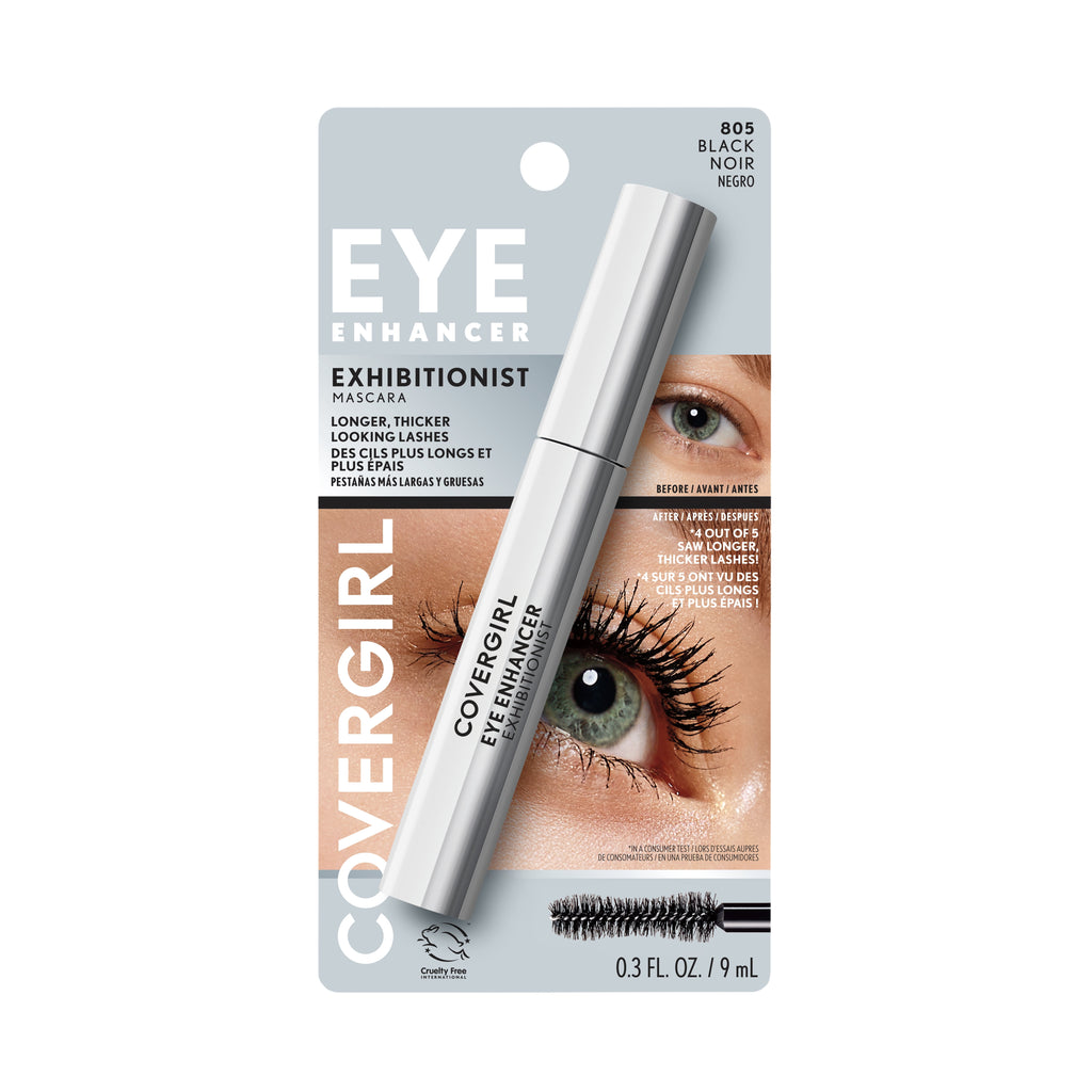COVERGIRL Exhibitionist Mascara, Black, 0.3 oz