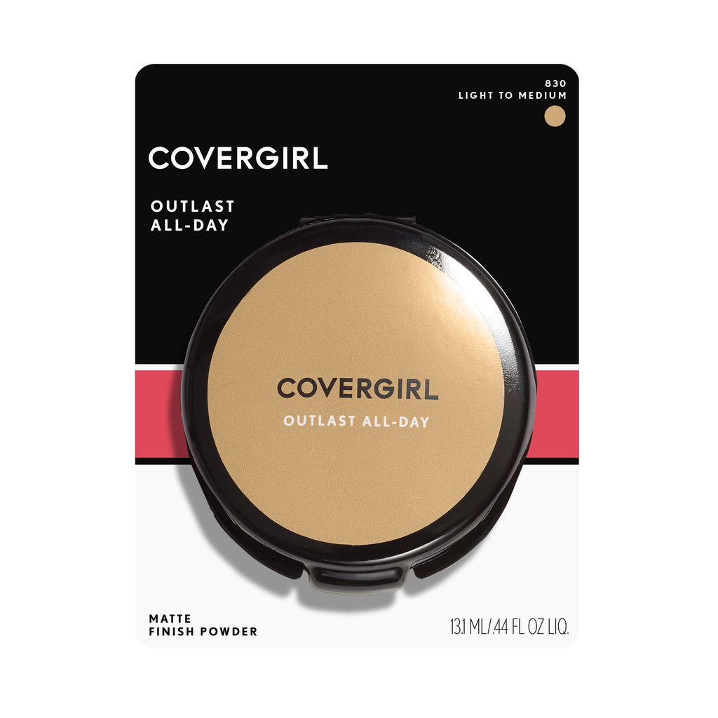 COVERGIRL Outlast All-Day Matte Finishing Powder, Light to Medium
