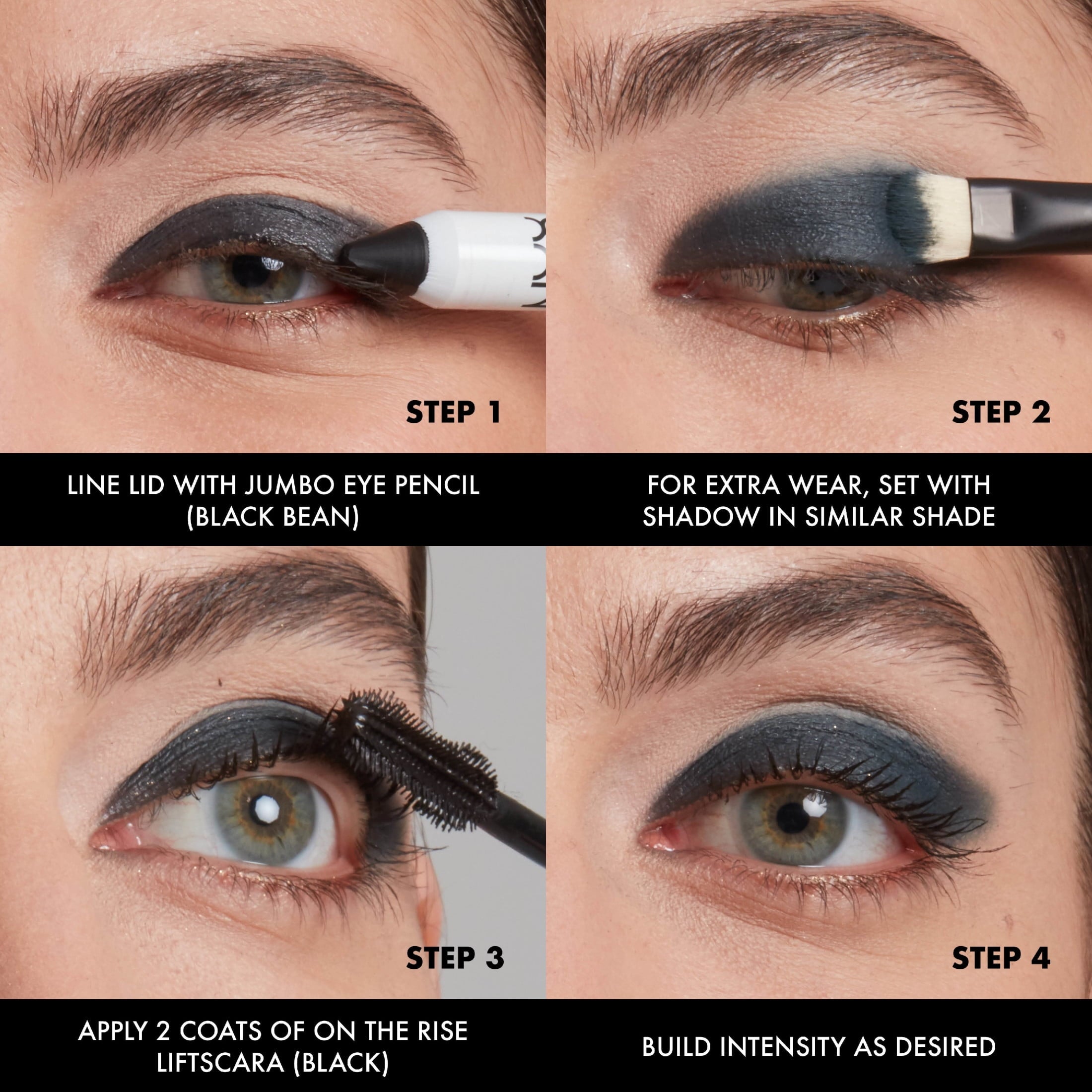 NYX Professional Makeup All-in-One Jumbo Eyeshadow and Eyeliner Multi-Stick Eye Pencil, Eggplant, 0.18 oz