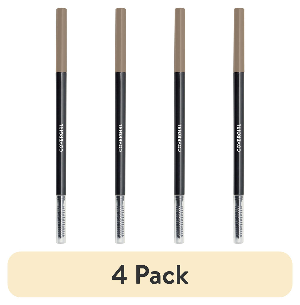 (4 pack) COVERGIRL Easy Breezy Brow Micro-Fine + Define Pencil, Soft Blonde