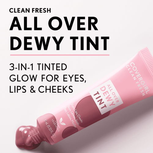 COVERGIRL Clean Fresh All Over Dewy Tint, Dreamy Pink 400, 0.33 fl oz