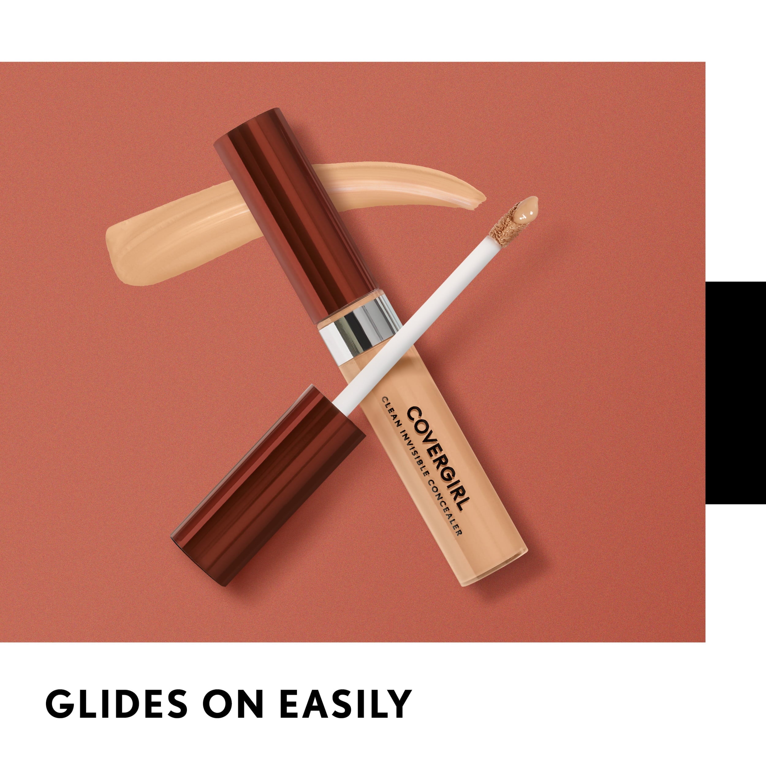 COVERGIRL Clean Invisible Lightweight Concealer, 175 Honey, 0.32 oz, Concealer Makeup, Concealer for Dark Circles, Under Eye Concealer, Full Coverage Concealer