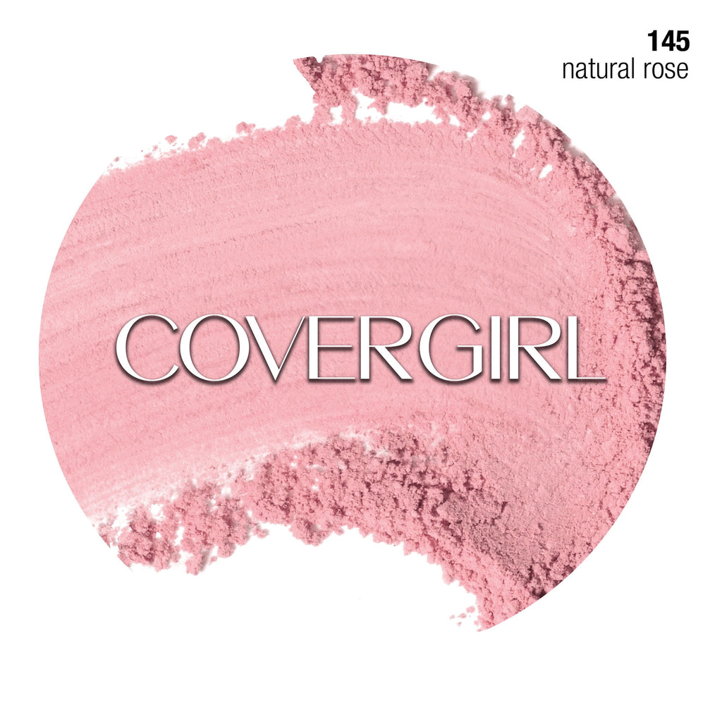 COVERGIRL Cheekers Blendable Powder Blush, 148 Natural Rose, 0.12 oz