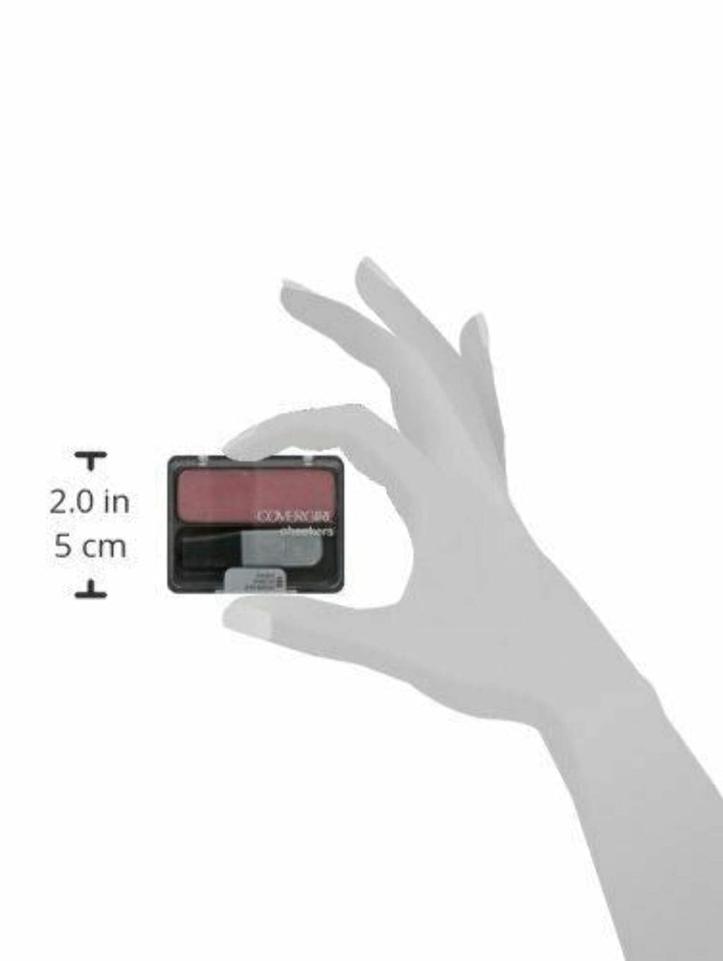 COVERGIRL Cheekers Blendable Powder Blush, 148 Natural Rose, 0.12 oz
