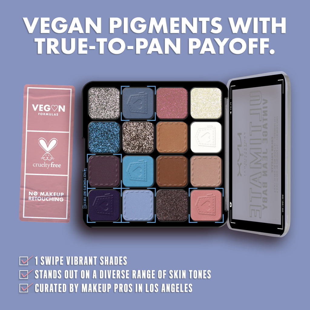 NYX Professional Makeup Ultimate Color Palette, Vintage Jean Baby