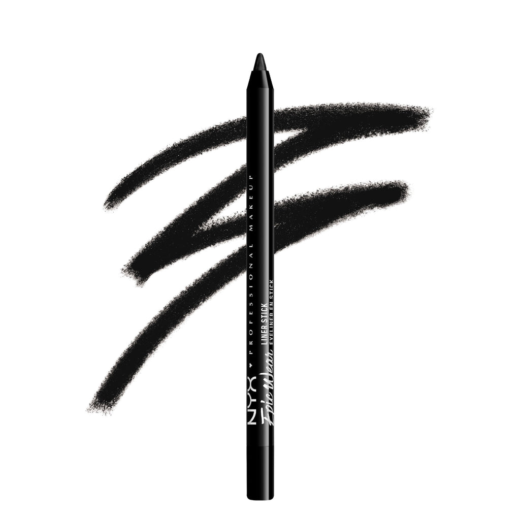 NYX Professional Makeup Epic Wear Long-Lasting Waterproof Eyeliner Pencil, Pitch Black