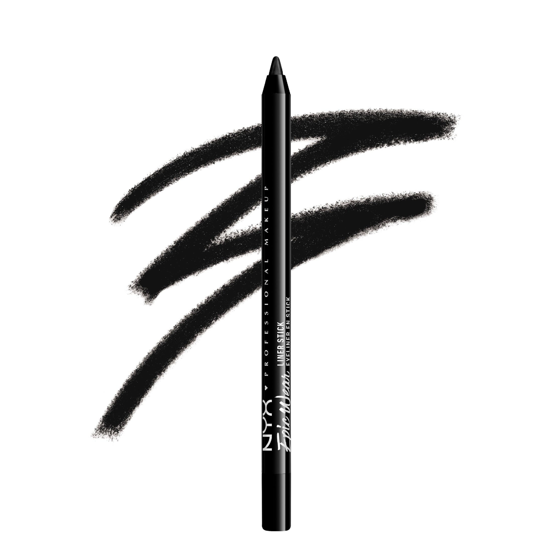 NYX Professional Makeup Epic Wear Long-Lasting Waterproof Eyeliner Pencil, Pitch Black