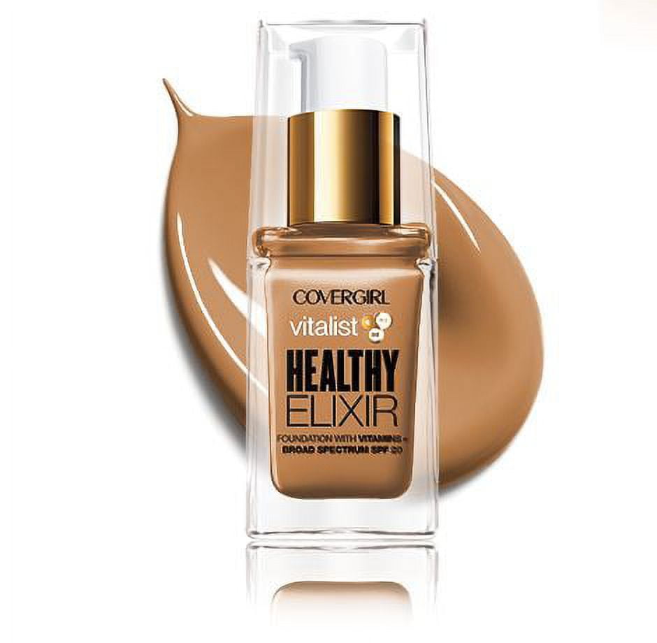 COVERGIRL Vitalist Healthy Elixir Foundation, 760 Classic Tan