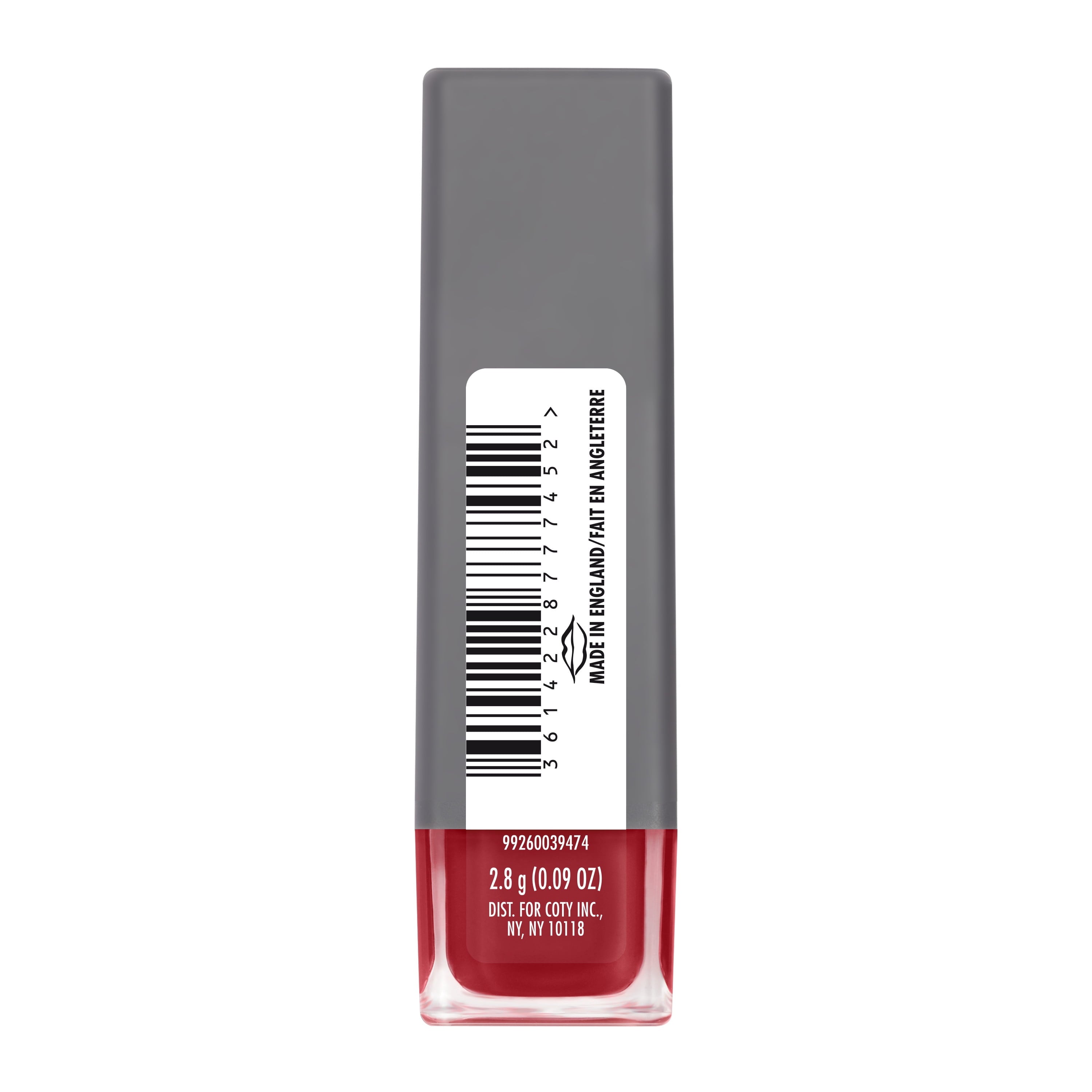 COVERGIRL Exhibitionist Ultra-Matte Lipstick, The Real Thing, 0.09 oz