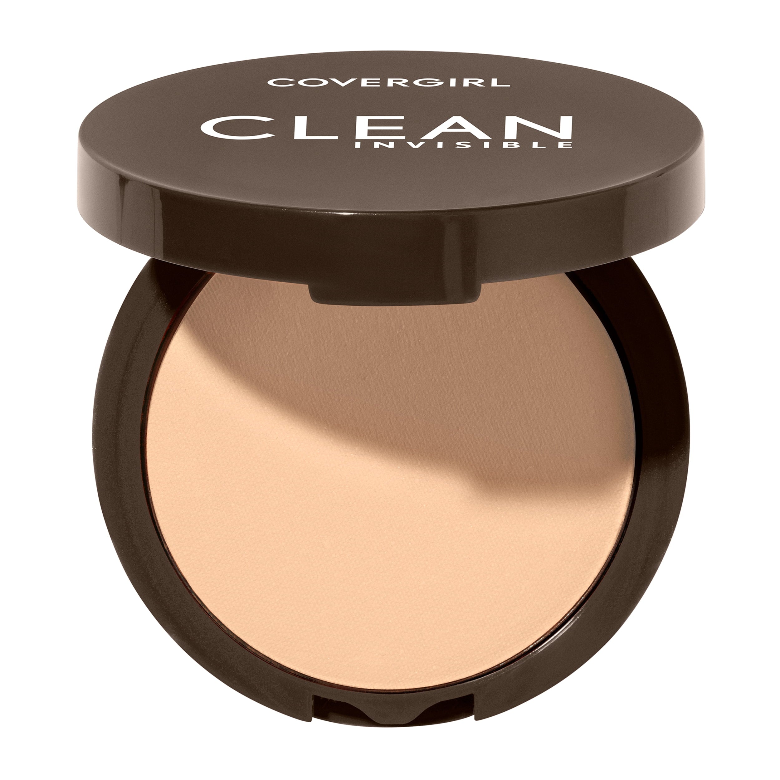 (2 pack) COVERGIRL Clean Invisible Pressed Powder, 110 Classic Ivory, 0.38 oz