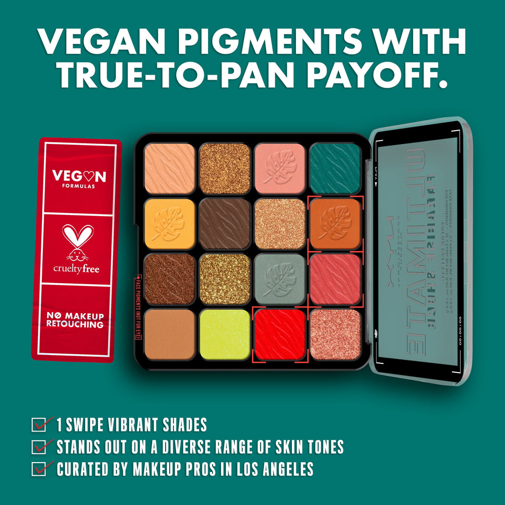 NYX Professional Makeup Ultimate Color Palette, Paradise Shock