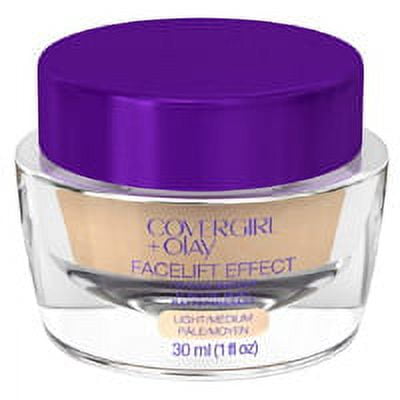 COVERGIRL +Olay FaceLift Effect Firming Makeup Light/Medium 340, 1 fl oz
