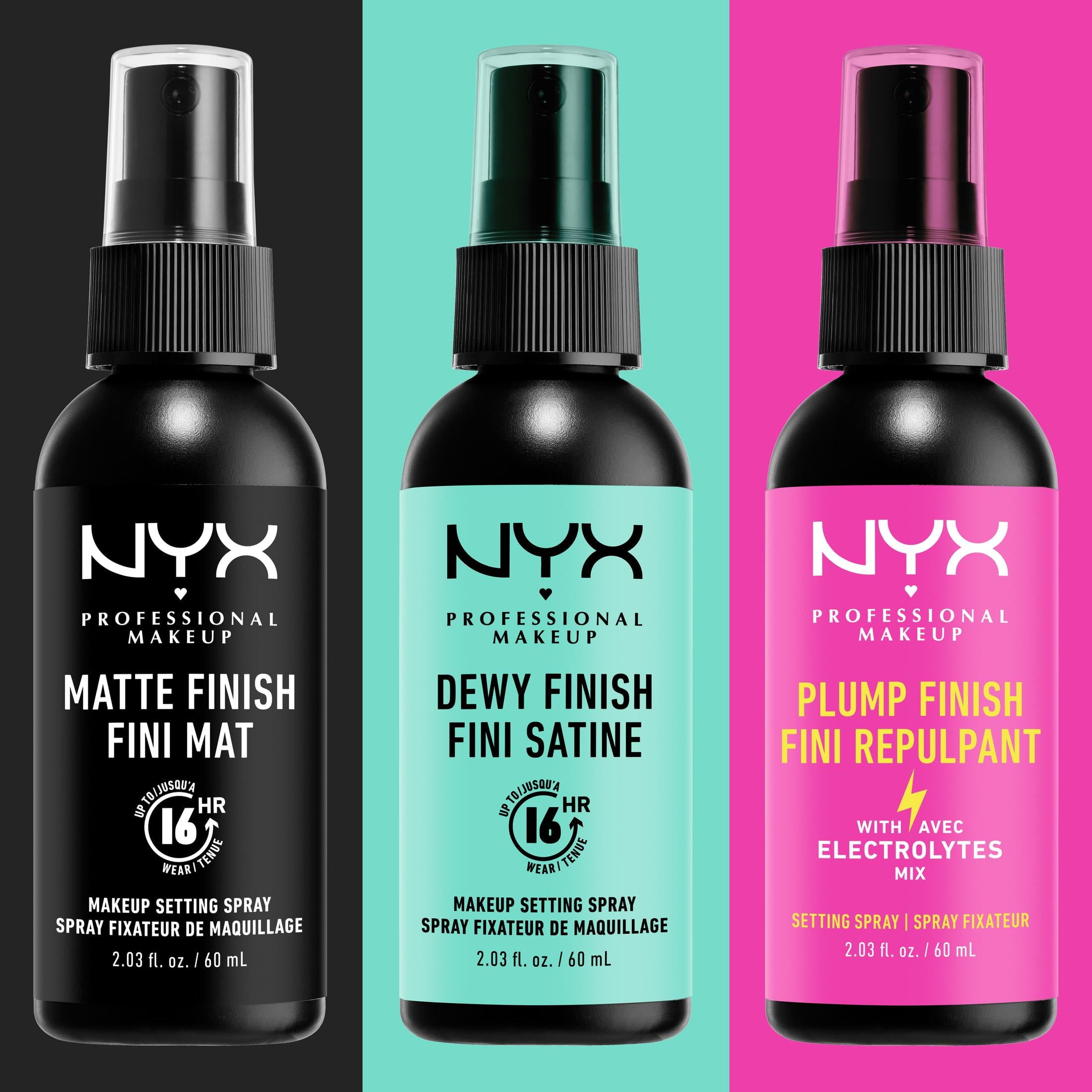 NYX Professional Makeup Finishing Spray, Long Lasting Setting Spray, Matte Finish, 2.03 fl oz