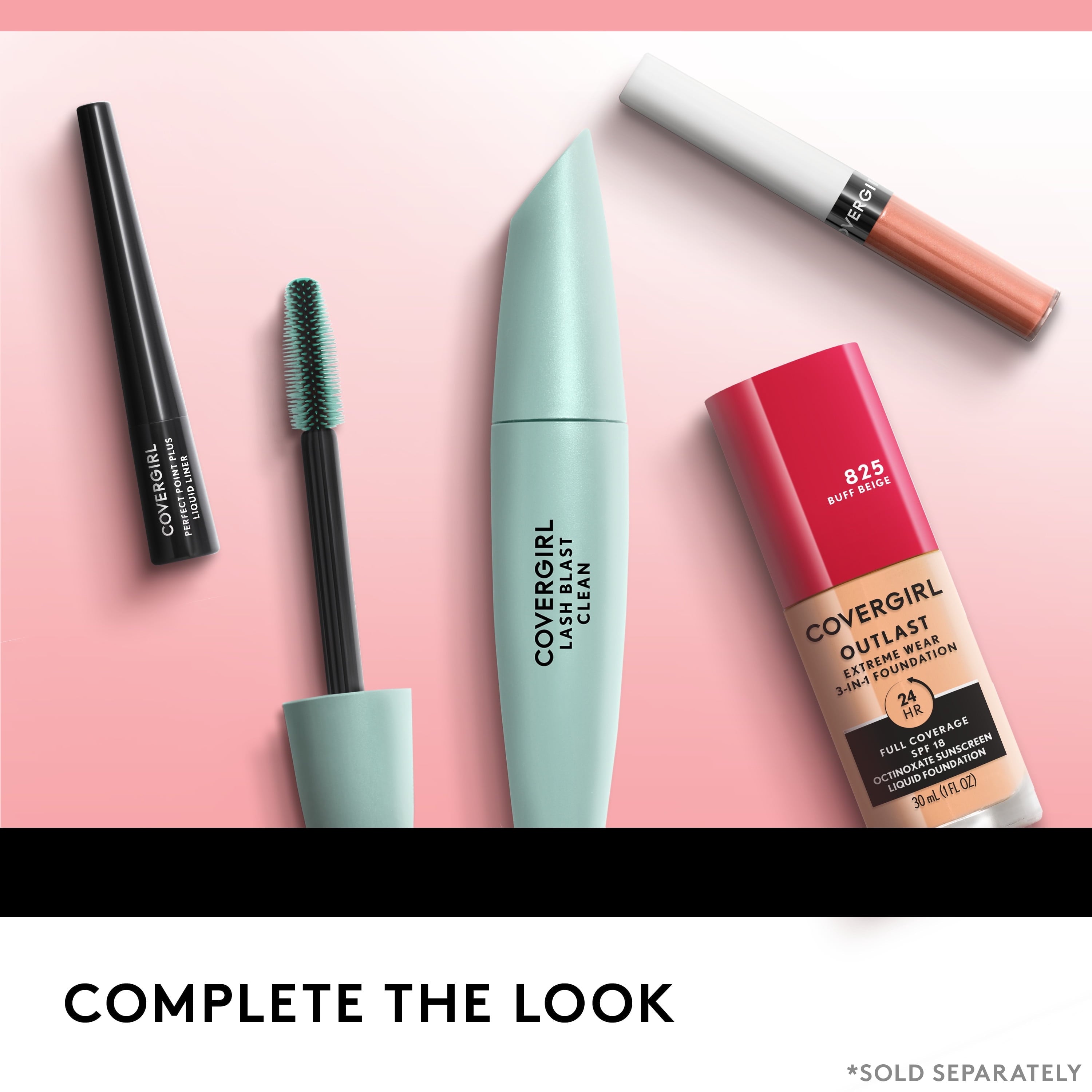 COVERGIRL Outlast All-Day Lip Color Liquid Lipstick and Moisturizing Topcoat, Blossom Berry