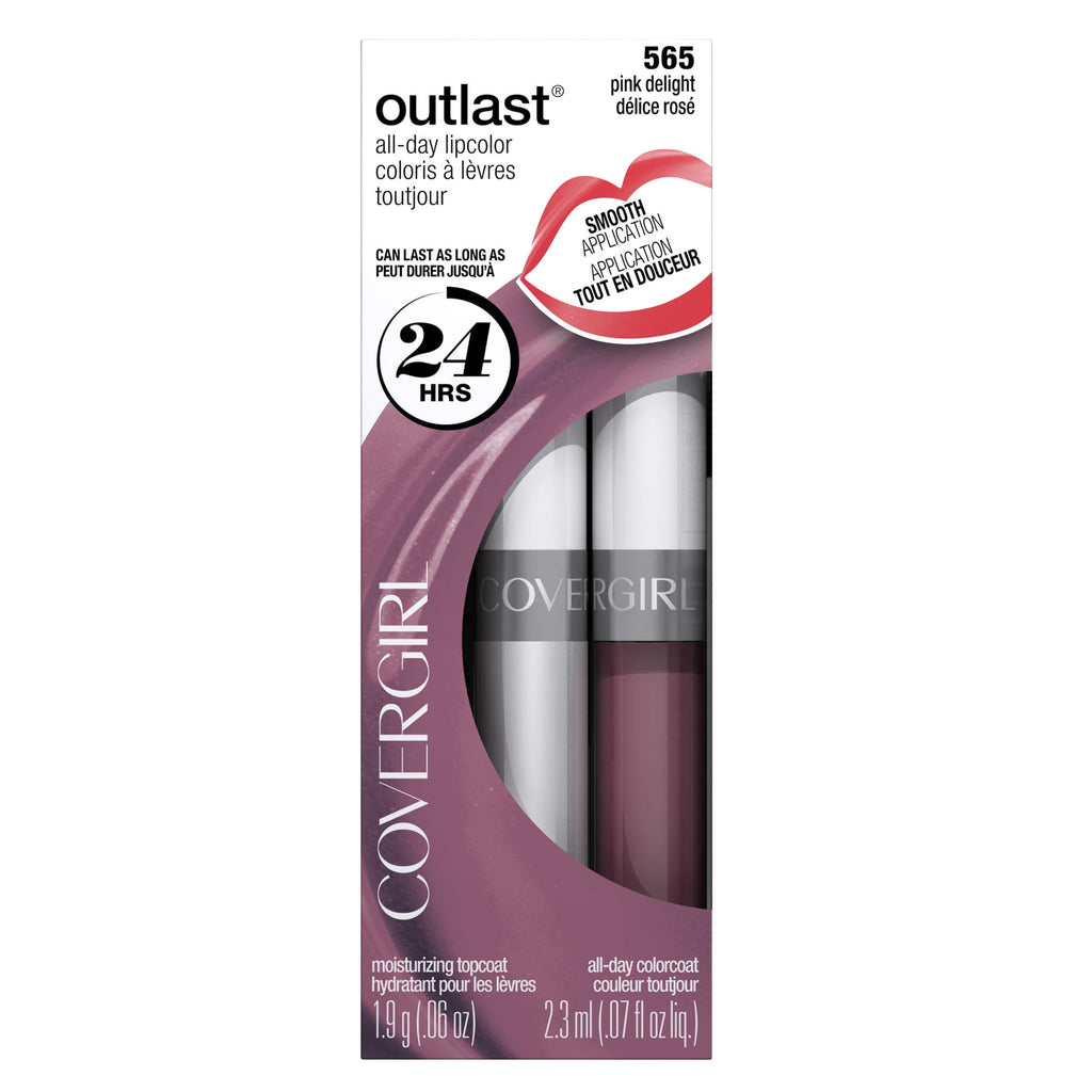 COVERGIRL Outlast All-Day Moisturizing Lip Color, Pink Delight