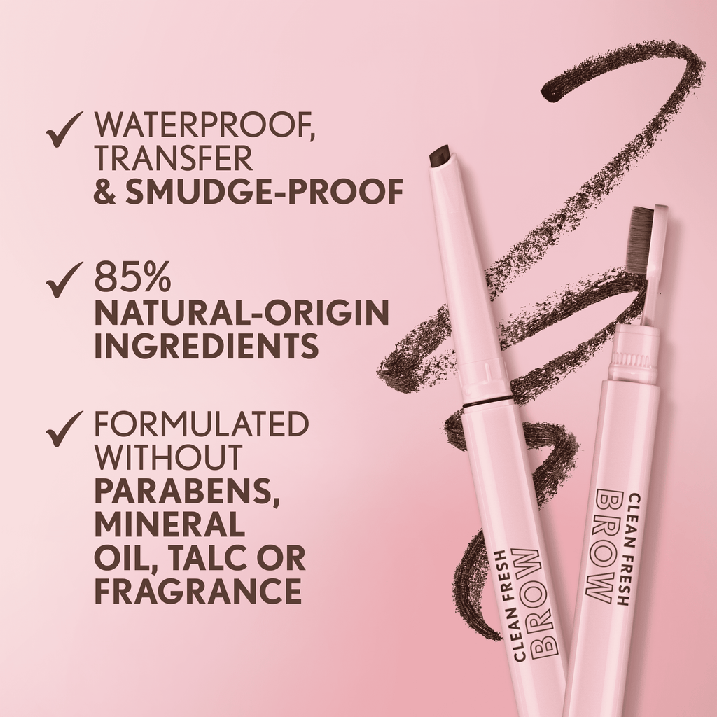 COVERGIRL Clean Fresh Brow Filler Pomade Pencil, Soft Brown 400, .007 oz