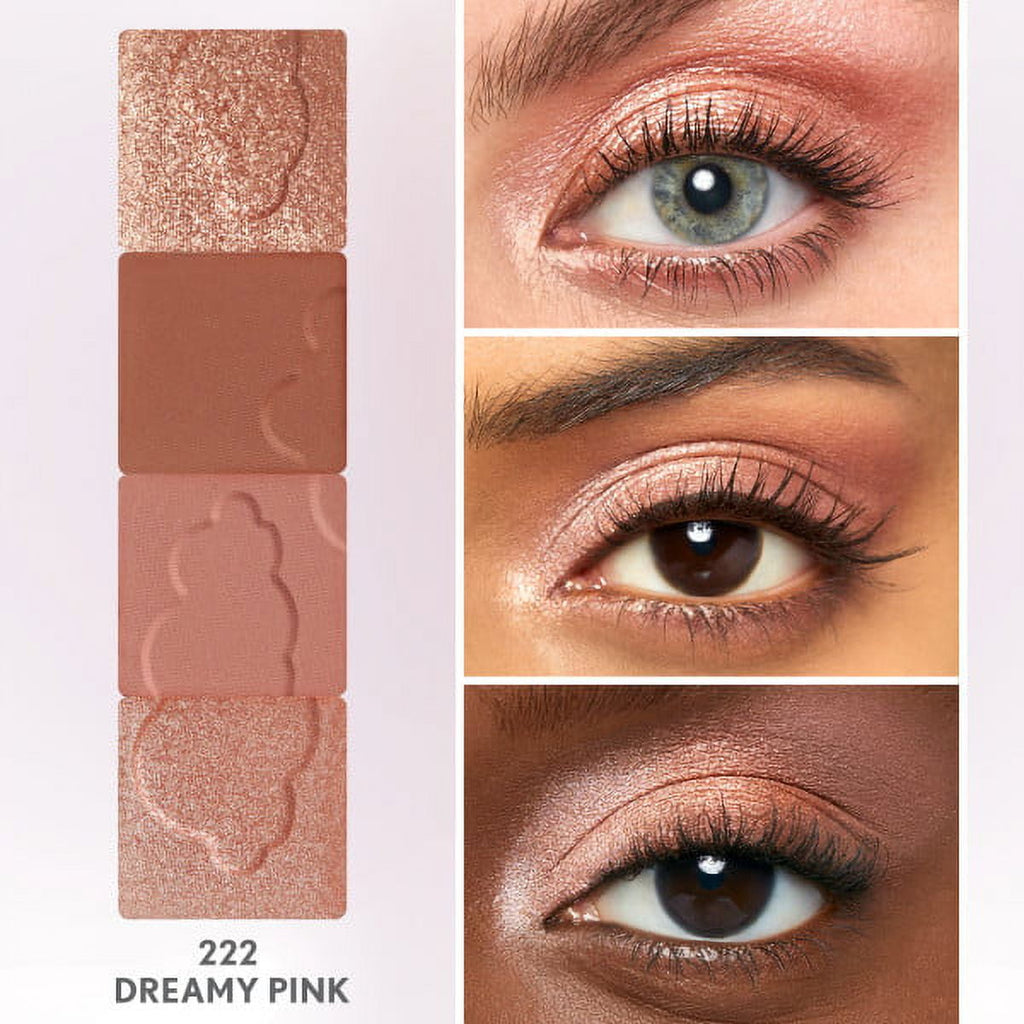 COVERGIRL Clean Fresh Clean Color Eyeshadow, 222 Dreamy Pink, 0.14 oz