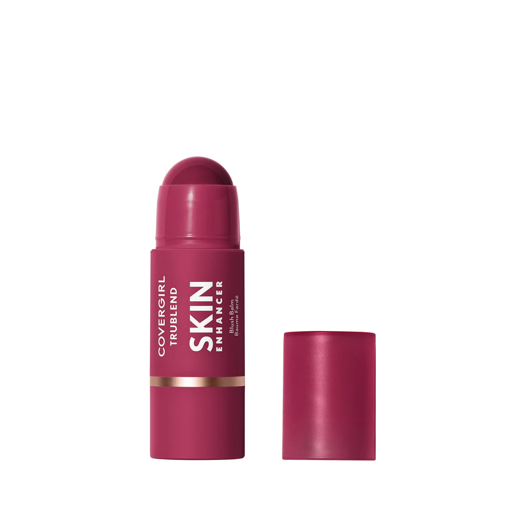 COVERGIRL TruBlend Skin Enhancer Blush Balm, 255 Midnight Plum, 0.21 oz