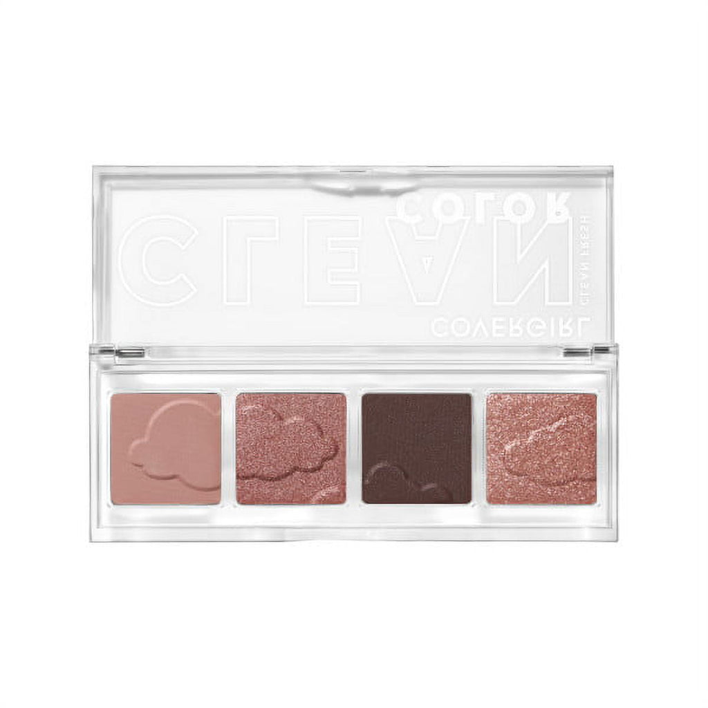 COVERGIRL Clean Fresh Clean Color Eyeshadow, 232 Cool Berry, 0.14 oz