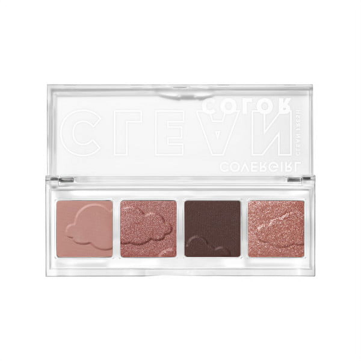 COVERGIRL Clean Fresh Clean Color Eyeshadow, 232 Cool Berry, 0.14 oz