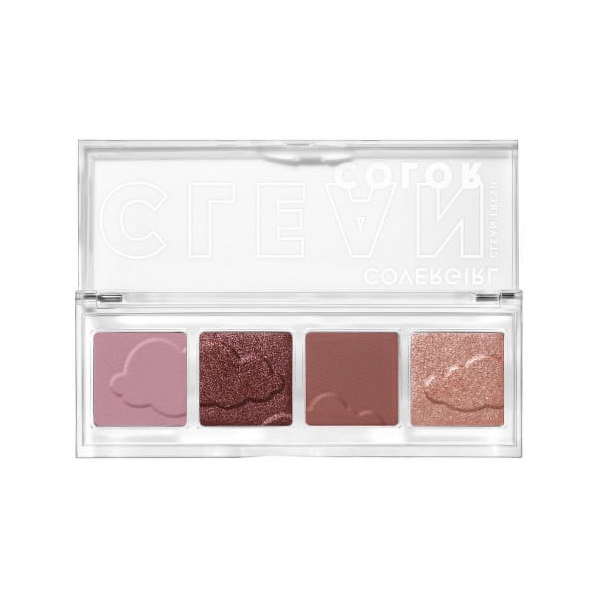 COVERGIRL Clean Fresh Clean Color Eyeshadow, 242 Mellow Mauve, 0.14 oz