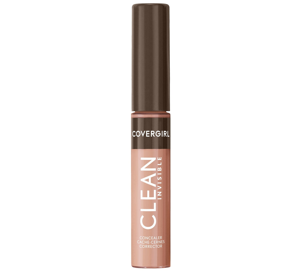 COVERGIRL Clean Invisible Liquid Concealer, 140 Natural Beige, 0.23 fl oz