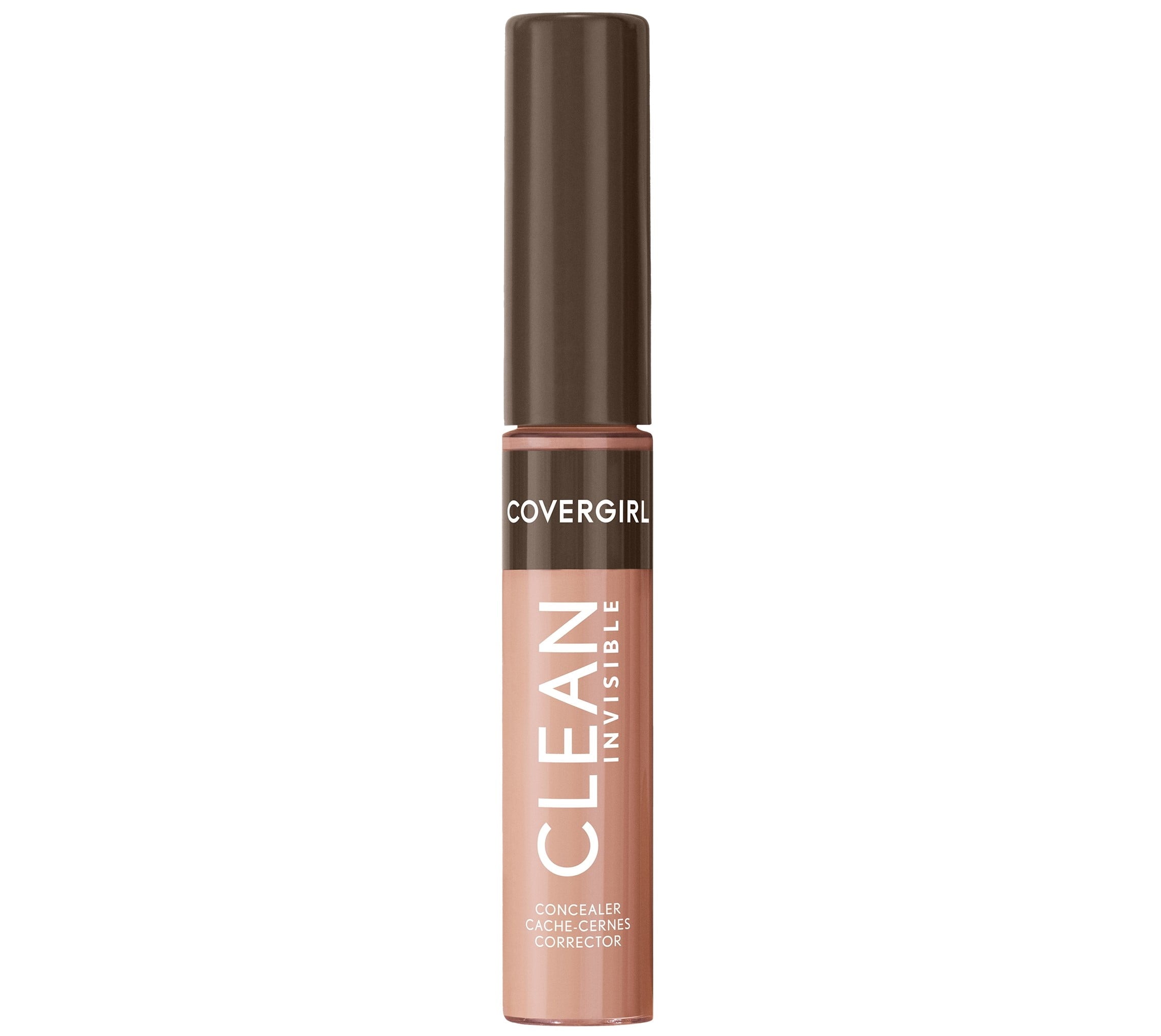 COVERGIRL Clean Invisible Liquid Concealer, 140 Natural Beige, 0.23 fl oz