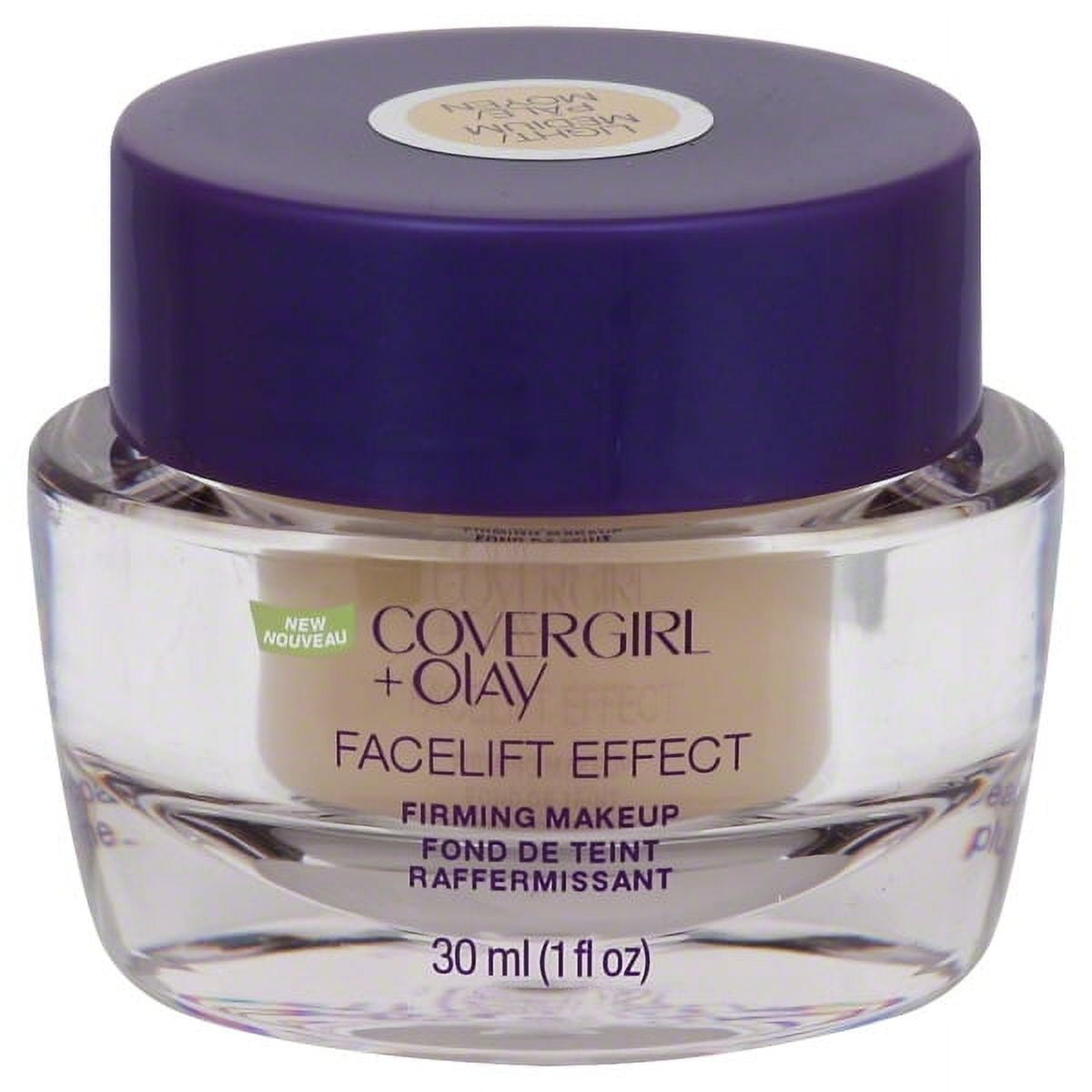 COVERGIRL +Olay FaceLift Effect Firming Makeup Light/Medium 340, 1 fl oz