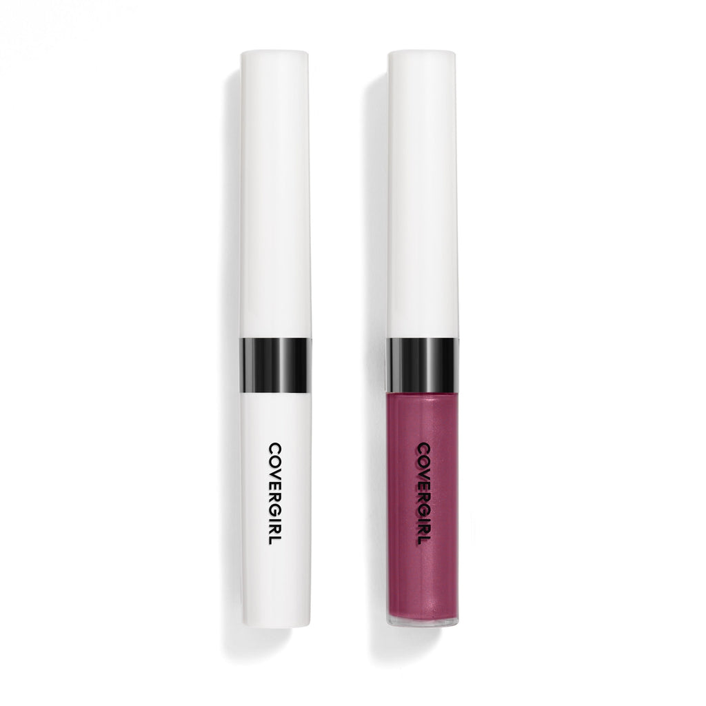 Covergirl Outlast All-Day Lip Color Liquid Lipstick and Moisturizing Topcoat, Longwear, PLUM BERRY