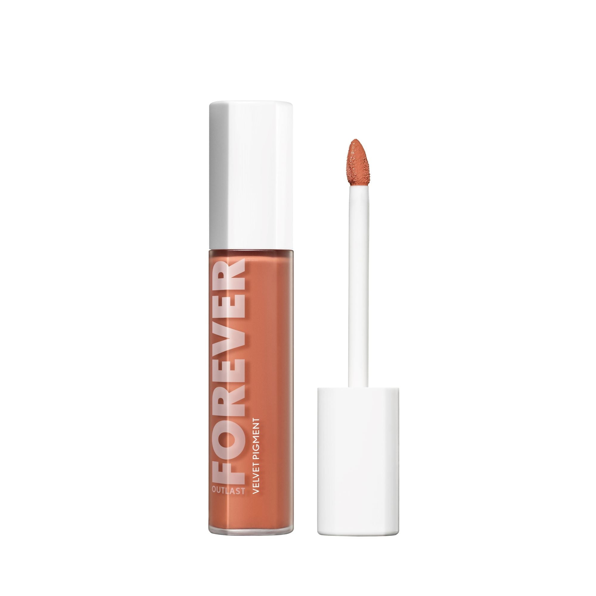COVERGIRL Outlast Forever Velvet Pigment Matte Lipstick, 200 Baked Clay, 0.3 fl oz