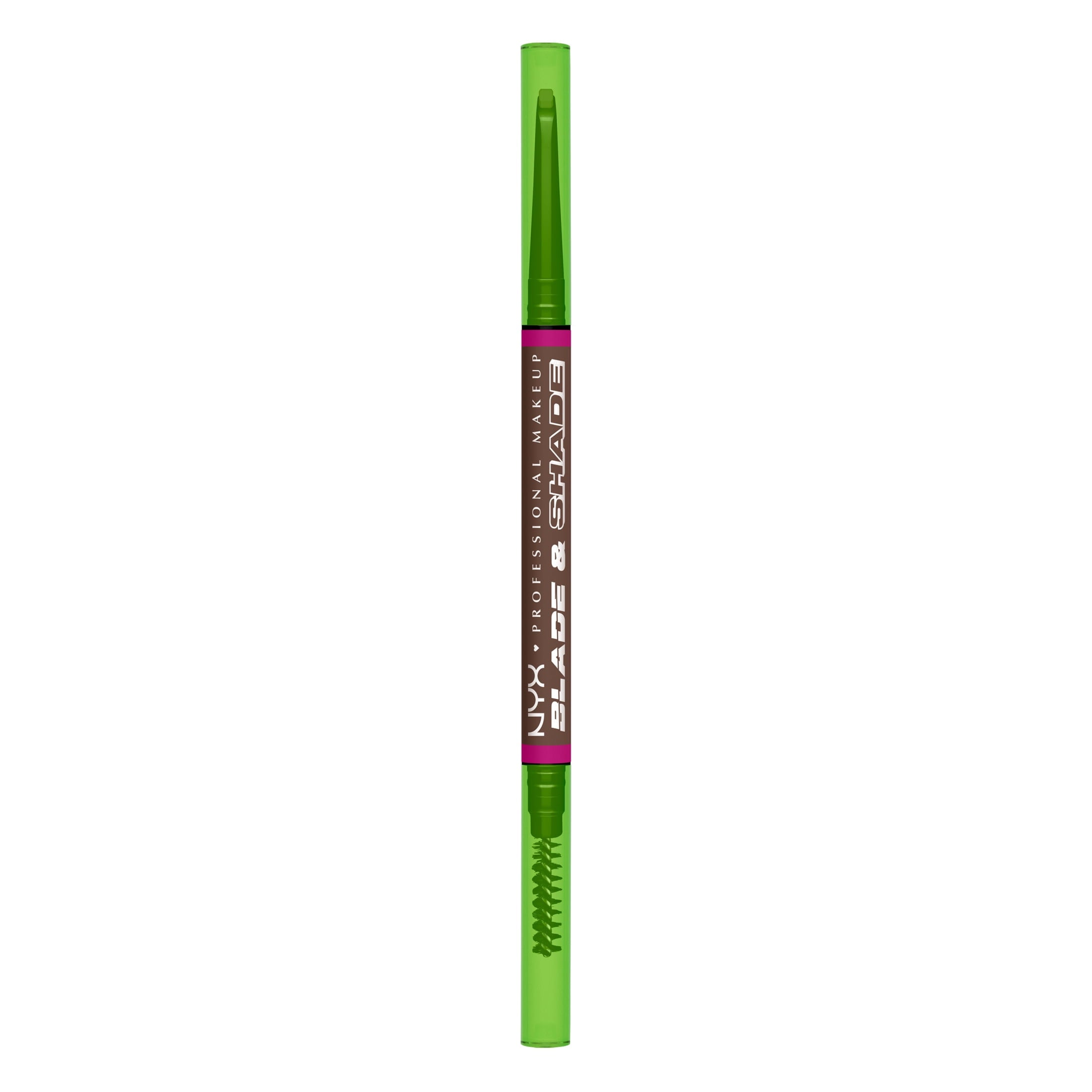 NYX Professional Makeup Blade & Shade Mechanical Eyebrow Pencil, Brunette, 0.002 oz