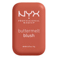 NYX Professional Makeup Buttermelt Blush, Face Makeup Powder Blush, Feeling Butta, 0.17 oz