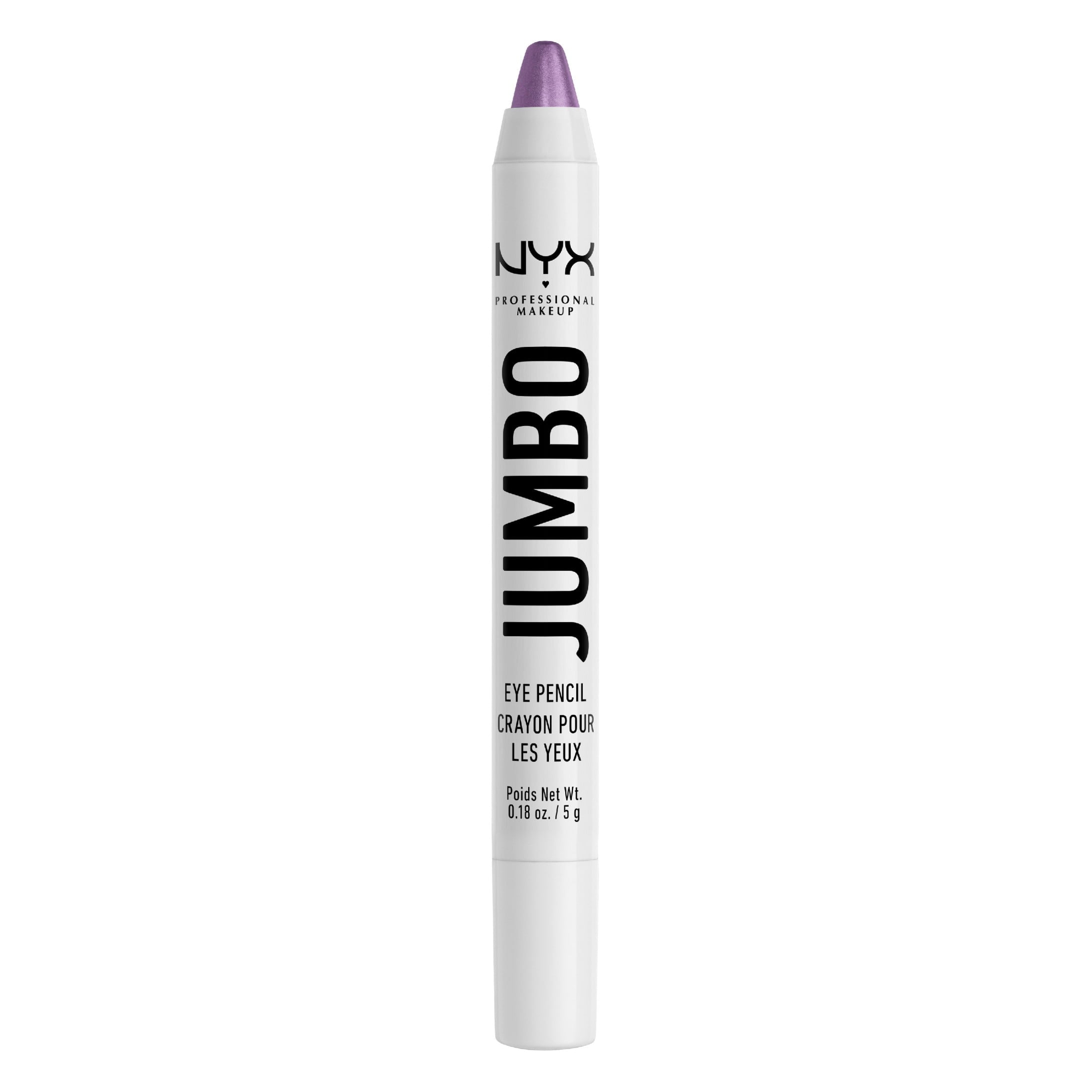 NYX Professional Makeup All-in-One Jumbo Eyeshadow and Eyeliner Multi-Stick Eye Pencil, Eggplant, 0.18 oz
