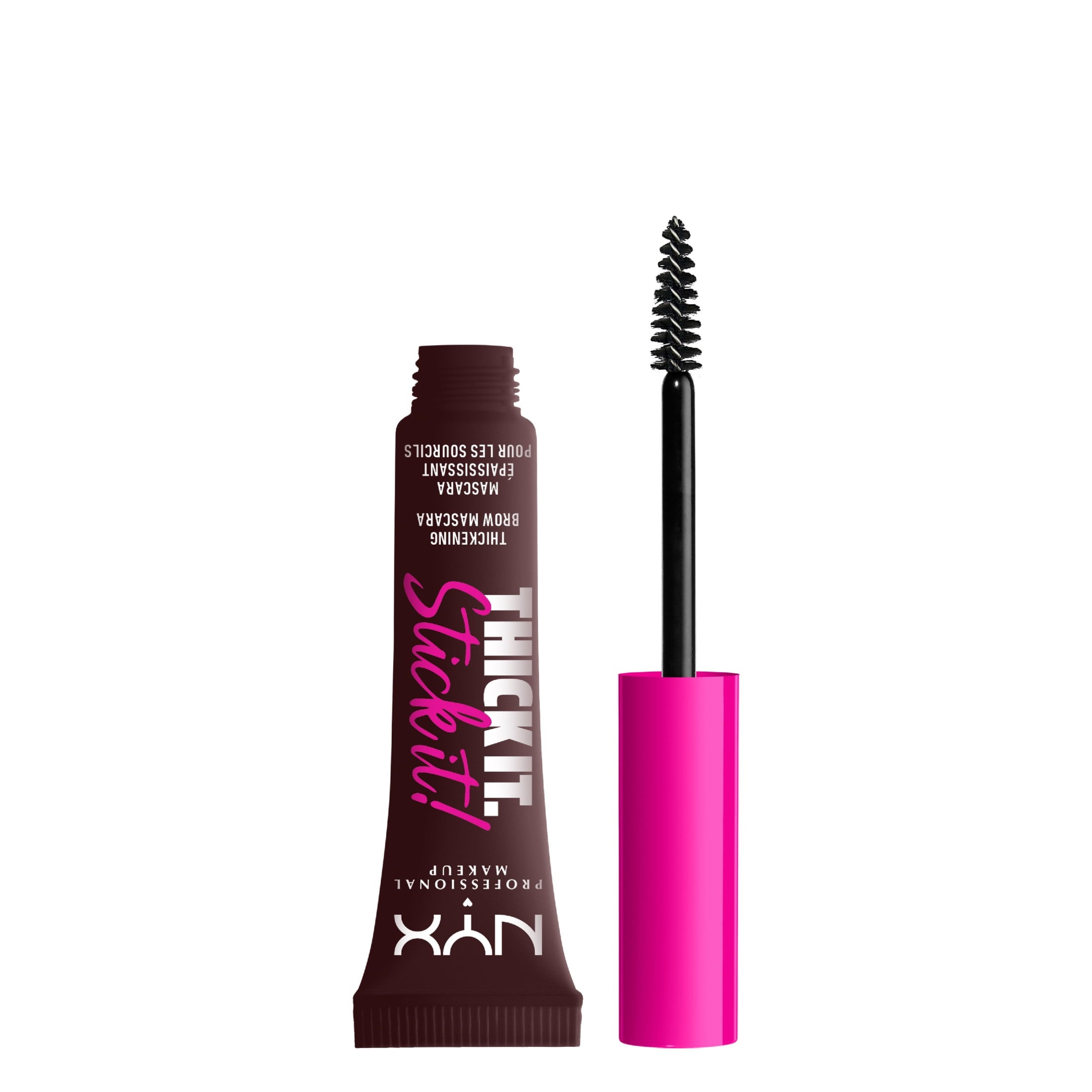 NYX Professional Makeup Thick It Stick It Thickening Brow Gel, Espresso
